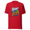 Start With Jesus Graphic Tee mockup 19