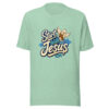 Start With Jesus Graphic Tee mockup 24