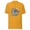 Start With Jesus Graphic Tee mockup 3