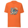 Start With Jesus Graphic Tee mockup 6