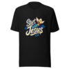 Start With Jesus Graphic Tee mockup 7