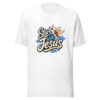 Start With Jesus Graphic Tee mockup 8