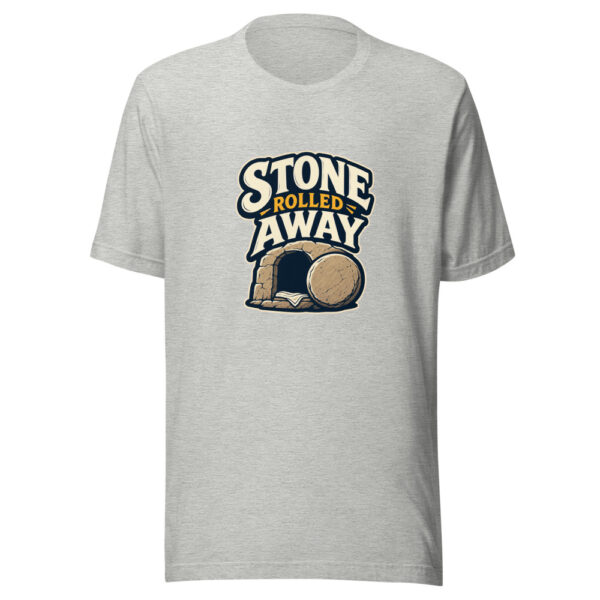 Stone Rolled Away Graphic Tee mockup 11 Stone Rolled Away Graphic Tee mockup 11