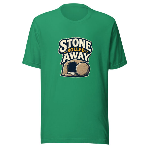 Stone Rolled Away Graphic Tee mockup 15 Stone Rolled Away Graphic Tee mockup 15