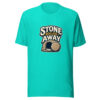 Stone Rolled Away Graphic Tee mockup 3 Stone Rolled Away Graphic Tee mockup 3