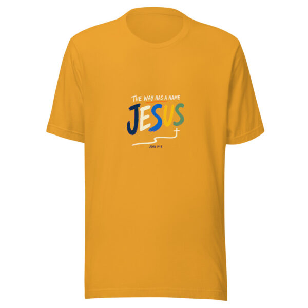 The Way Has A Name Jesus John 14:6 The-way-has-a-name Graphic Tee front view