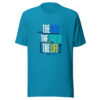The Way The Truth The Life - John 14:6 Bold-scripture-wayfinding Graphic Tee mockup 2