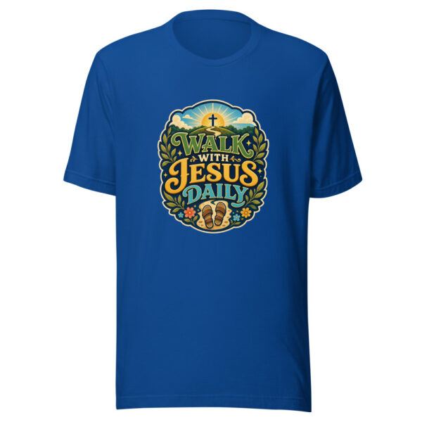 WALK WITH JESUS DAILY Heartbeat-20260623-codex-fallback Graphic Tee mockup 2