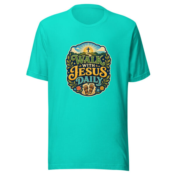 WALK WITH JESUS DAILY Heartbeat-20260623-codex-fallback Graphic Tee mockup 3