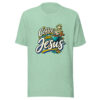 Coffee And Jesus Graphic Tee mockup 1 Coffee And Jesus Graphic Tee front view