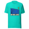 Found In His Love Lost-and-found-streetwear Graphic Tee mockup 1 Found In His Love Lost-and-found-streetwear Graphic Tee front view