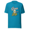 Grace Awakens Joy Graphic Tee mockup 2 Grace Awakens Joy Graphic Tee mockup 2