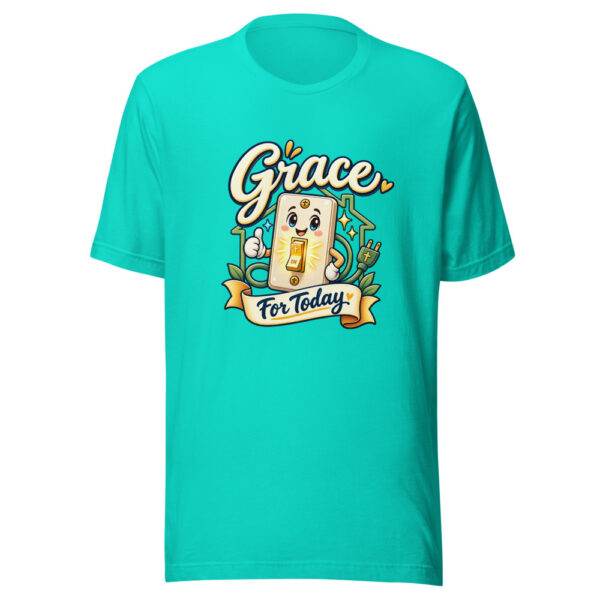 Grace For Today Graphic Tee mockup 1 Grace For Today Graphic Tee front view