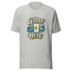 Grace Found Me Here Graphic Tee mockup 7 Grace Found Me Here Graphic Tee mockup 7