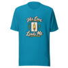 His Love Leads Me Graphic Tee mockup 2 His Love Leads Me Graphic Tee mockup 2
