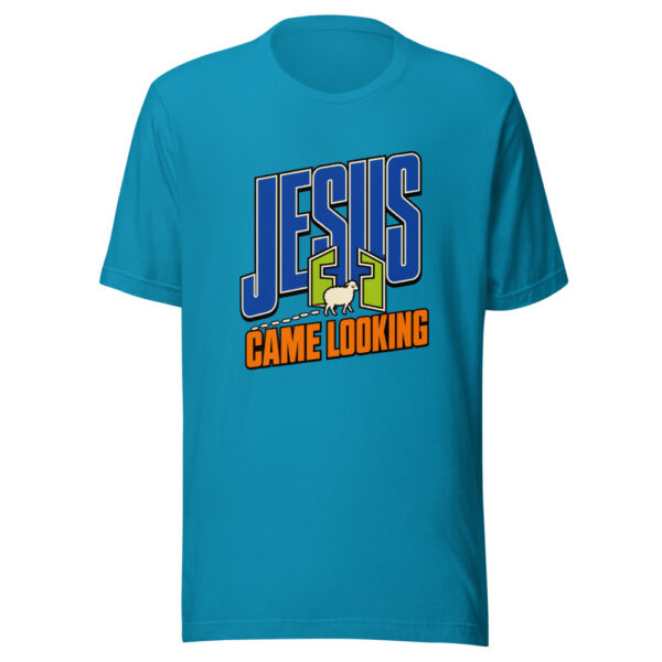 Jesus Came Looking Graphic Tee mockup 2 Jesus Came Looking Graphic Tee mockup 2