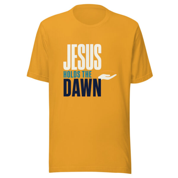 Jesus Holds The Dawn Graphic Tee mockup 3 Jesus Holds The Dawn Graphic Tee mockup 3