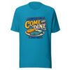 Jesus Saith Unto Them, Come And Dine — John 21:12 Table-invitation Graphic Tee mockup 1 Jesus Saith Unto Them, Come And Dine — John 21:12 Table-invitation Graphic Tee front view