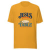 Jesus Sets The Table Graphic Tee mockup 3