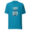 Launch Out Into The Deep — Jesus, Luke 5:4 Launch-out-into-the-deep Graphic Tee mockup 2 Launch Out Into The Deep — Jesus, Luke 5:4 Launch-out-into-the-deep Graphic Tee mockup 2