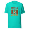 Mercy Looks Like Jesus Graphic Tee mockup 3 Mercy Looks Like Jesus Graphic Tee mockup 3