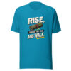 Rise, Take Up Thy Bed, And Walk. — Jesus, John 5:8 Rise-take-up-thy-bed-walk Graphic Tee mockup 2 Rise, Take Up Thy Bed, And Walk. — Jesus, John 5:8 Rise-take-up-thy-bed-walk Graphic Tee mockup 2