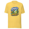 Saved By Grace Graphic Tee mockup 1 Saved By Grace Graphic Tee front view