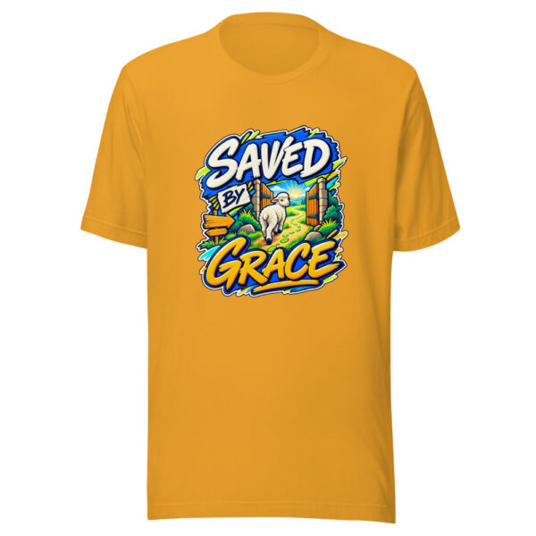 Saved By Grace Graphic Tee mockup 3 Saved By Grace Graphic Tee mockup 3
