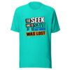 To Seek And To Save That Which Was Lost - Luke 19:10 Graphic Tee mockup 1 To Seek And To Save That Which Was Lost - Luke 19:10 Graphic Tee front view