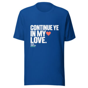 Continue Ye In My Love Graphic Tee mockup 1 Continue Ye In My Love Graphic Tee front view