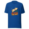 Follow Jesus, He Knows The Way Faith-guidance Graphic Tee mockup 1 Follow Jesus, He Knows The Way Faith-guidance Graphic Tee front view