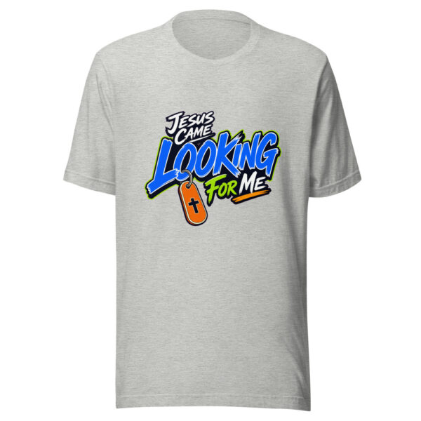 Jesus Came Looking For Me Graphic Tee mockup 7 Jesus Came Looking For Me Graphic Tee mockup 7