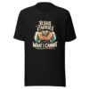 Jesus Carries What I Cannot Faith-comfort Graphic Tee mockup 4