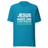 Jesus Makes Love A Daily Practice Graphic Tee mockup 1 Jesus Makes Love A Daily Practice Graphic Tee front view