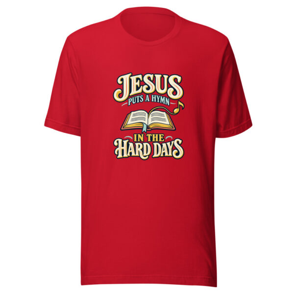 Jesus Puts A Hymn In The Hard Days Hymn-in-hard-days Graphic Tee mockup 8 Jesus Puts A Hymn In The Hard Days Hymn-in-hard-days Graphic Tee mockup 8