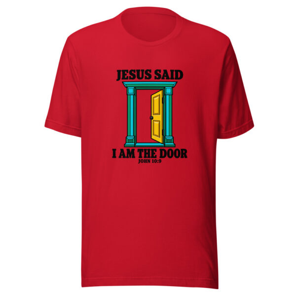 Jesus Said I Am The Door Graphic Tee mockup 8 Jesus Said I Am The Door Graphic Tee mockup 8