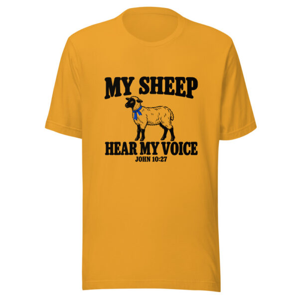 My Sheep Hear My Voice Graphic Tee mockup 3 My Sheep Hear My Voice Graphic Tee mockup 3