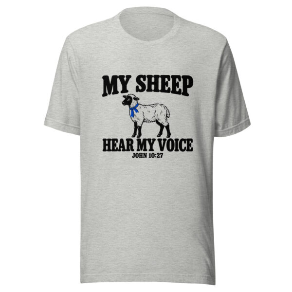 My Sheep Hear My Voice Graphic Tee mockup 7 My Sheep Hear My Voice Graphic Tee mockup 7
