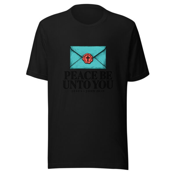 Peace Be Unto You Graphic Tee mockup 4
