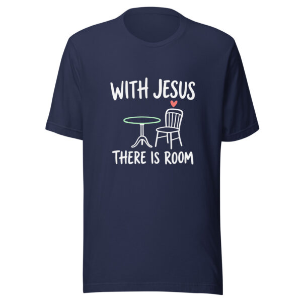 With Jesus There Is Room Graphic Tee mockup 6 With Jesus There Is Room Graphic Tee mockup 6