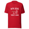 With Jesus There Is Room Graphic Tee mockup 8 With Jesus There Is Room Graphic Tee mockup 8