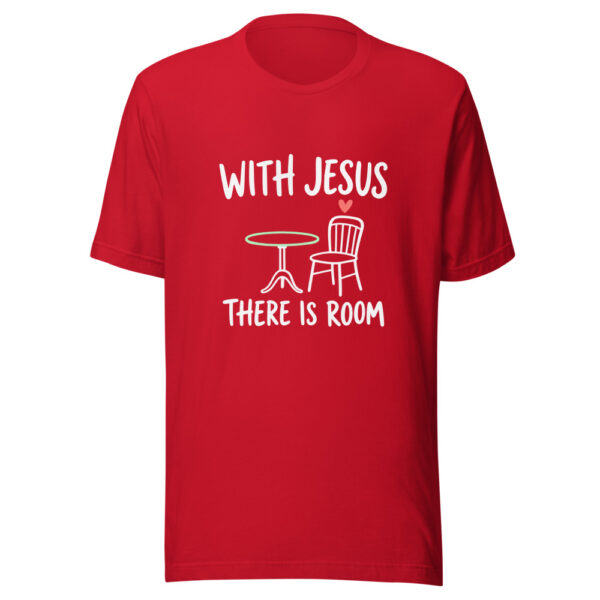 With Jesus There Is Room Graphic Tee mockup 8 With Jesus There Is Room Graphic Tee mockup 8