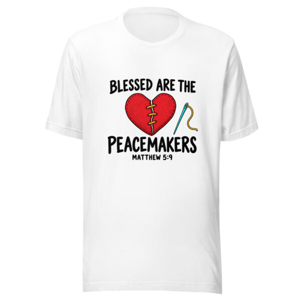 Blessed Are The Peacemakers Graphic Tee mockup 6 Blessed Are The Peacemakers Graphic Tee mockup 6