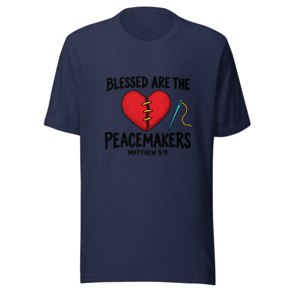Blessed Are The Peacemakers Graphic Tee mockup 7 Blessed Are The Peacemakers Graphic Tee mockup 7