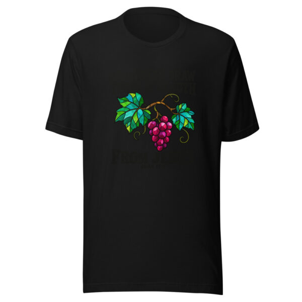 Branches Draw Their Strength From Jesus Graphic Tee mockup 4 Branches Draw Their Strength From Jesus Graphic Tee mockup 4