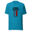 Come And See Graphic Tee mockup 1 Come And See Graphic Tee front view