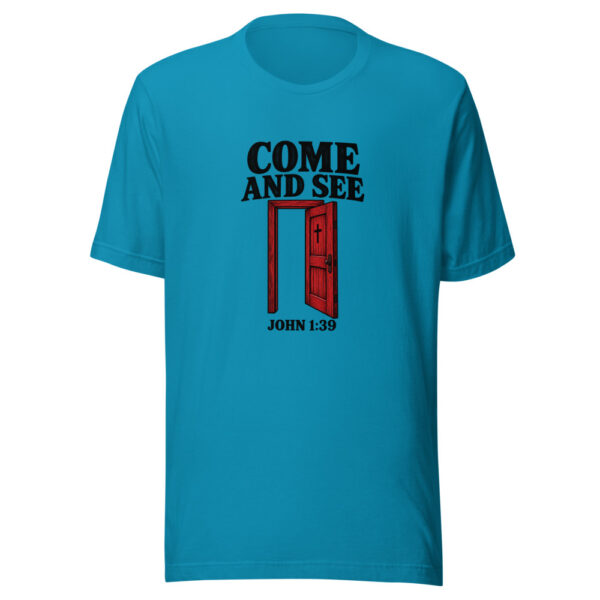 Come And See Graphic Tee mockup 1 Come And See Graphic Tee front view