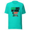 Jesus Gives My Work A Why Graphic Tee mockup 2 Jesus Gives My Work A Why Graphic Tee mockup 2