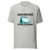 Jesus Gives Rest Beyond The Weekend Graphic Tee mockup 7 Jesus Gives Rest Beyond The Weekend Graphic Tee mockup 7