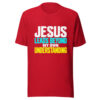 Jesus Leads Beyond My Own Understanding Graphic Tee mockup 8 Jesus Leads Beyond My Own Understanding Graphic Tee mockup 8